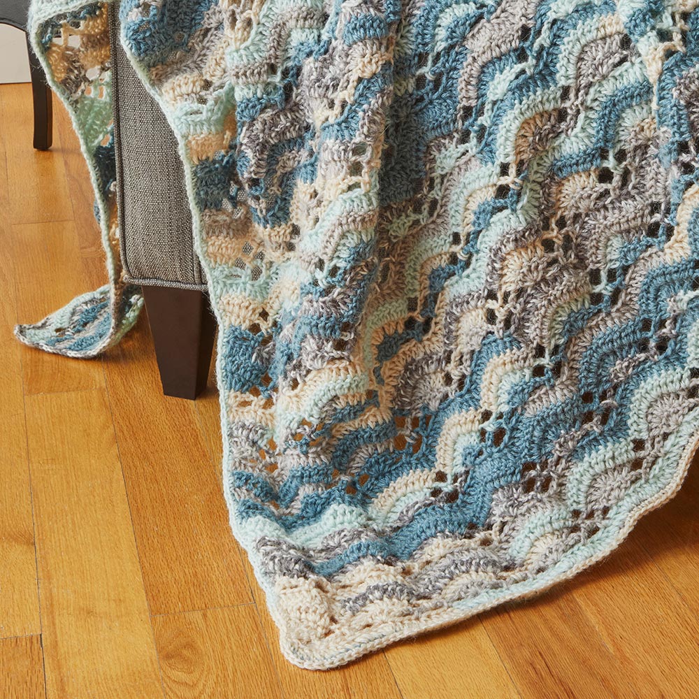 Waterfall Ripple Afghan - Image 2