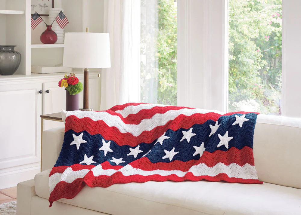 Waves of Glory Throw
