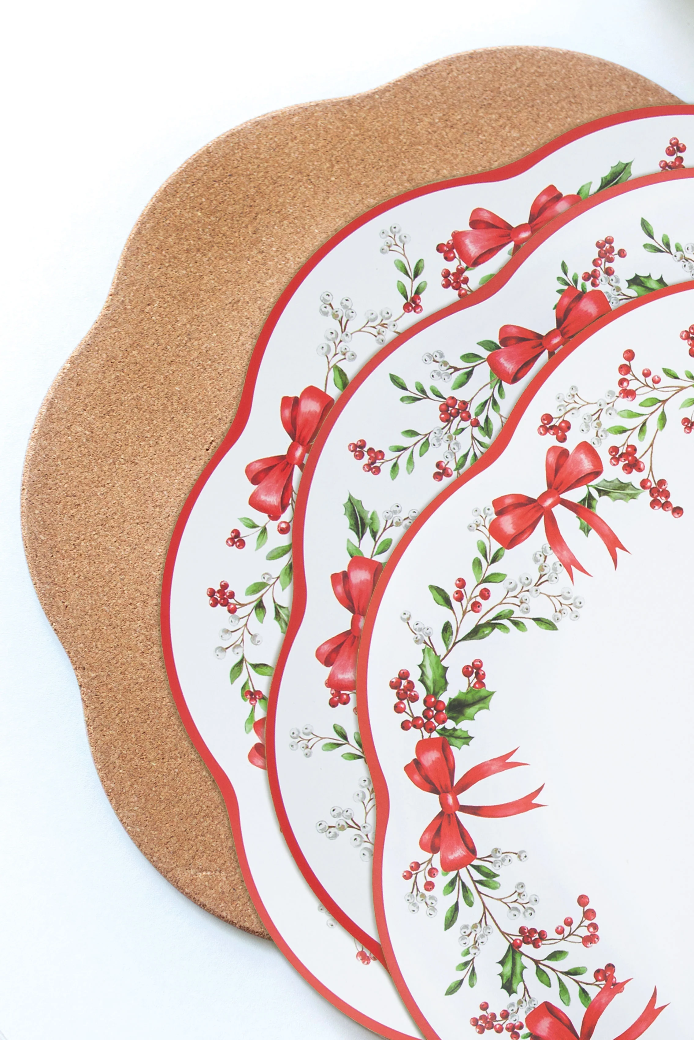 Whimsical Holiday Cork Placemats - Image 2
