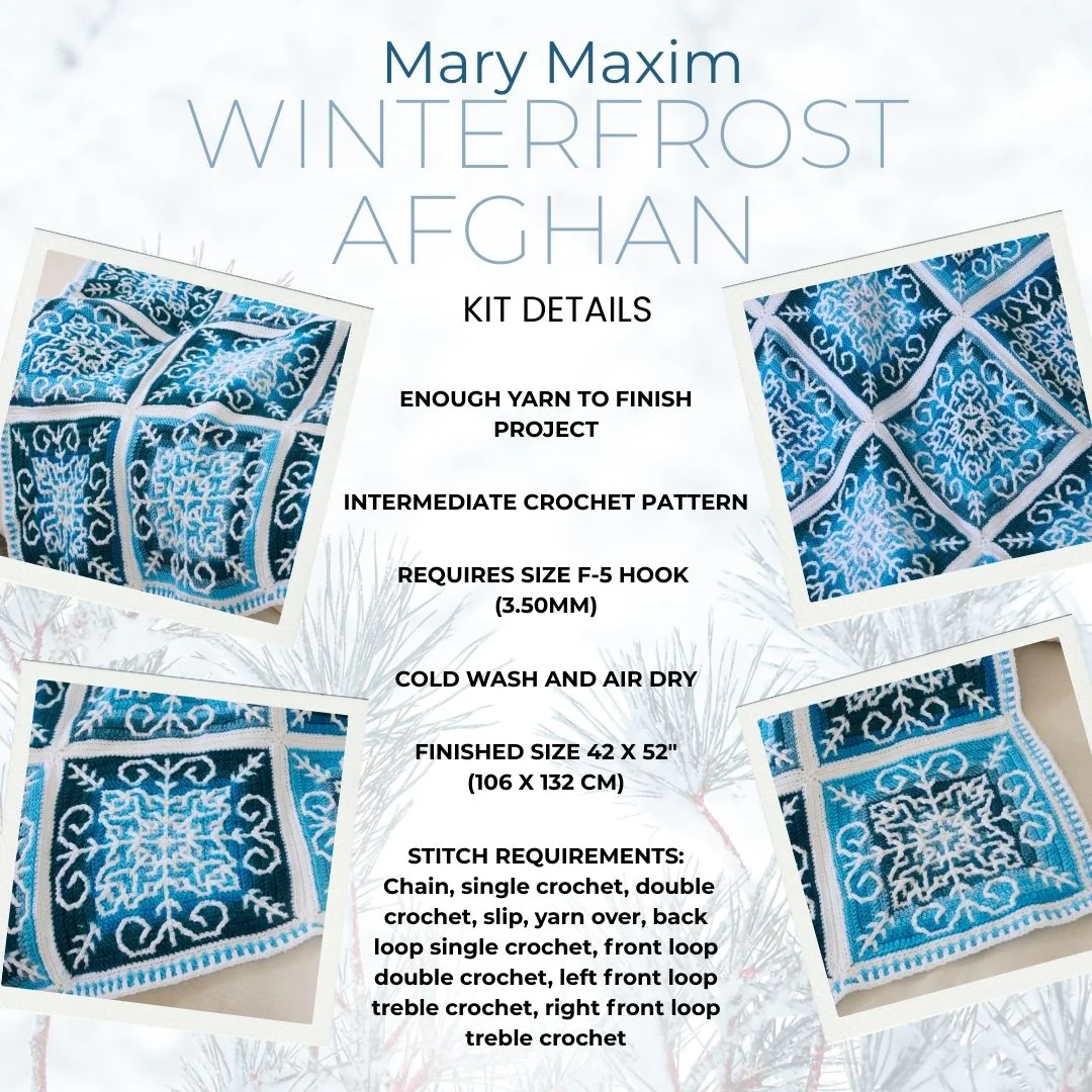 Winterfrost Crochet Afghan - Image 25
