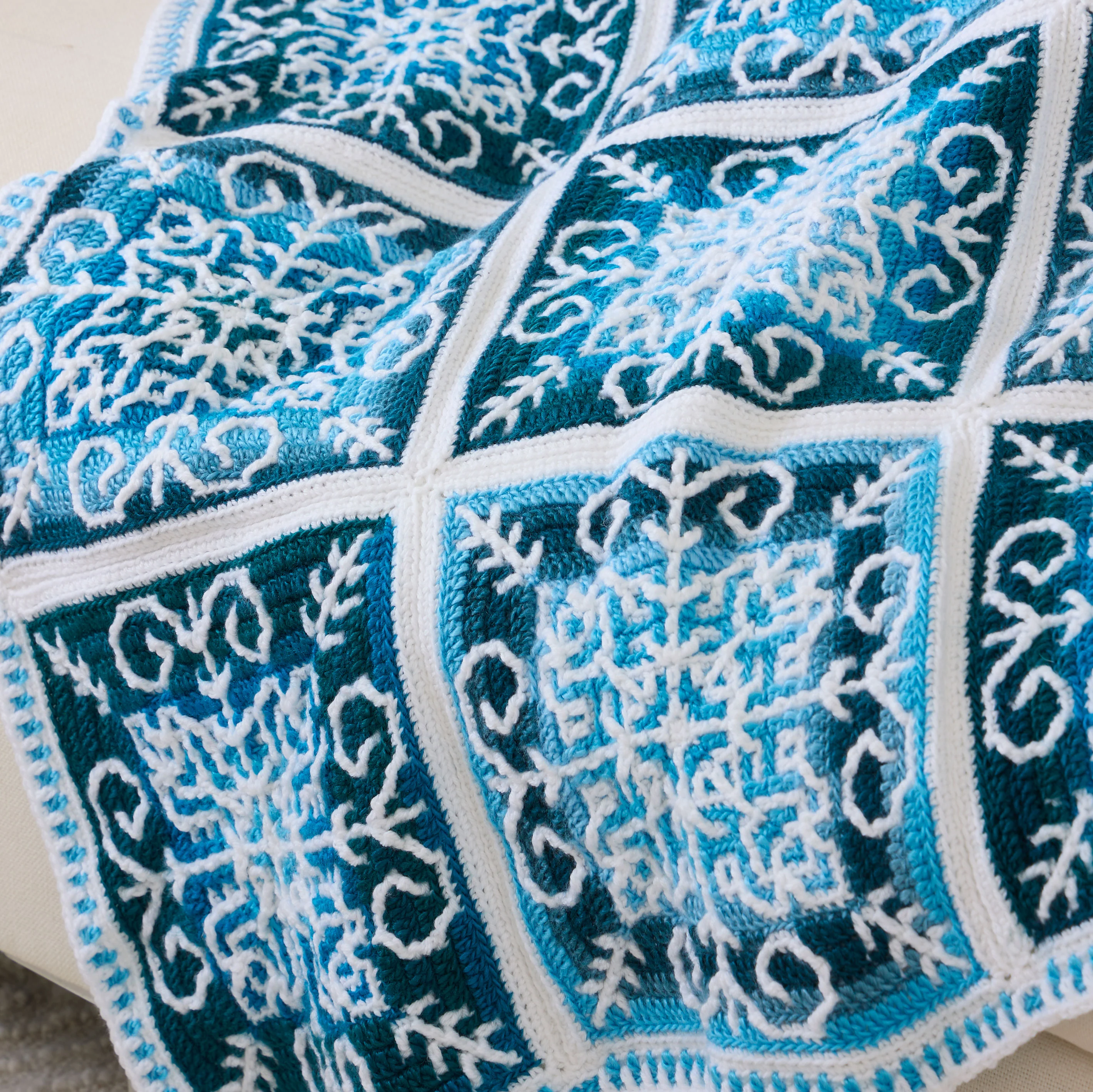 Winterfrost Crochet Afghan - Image 3