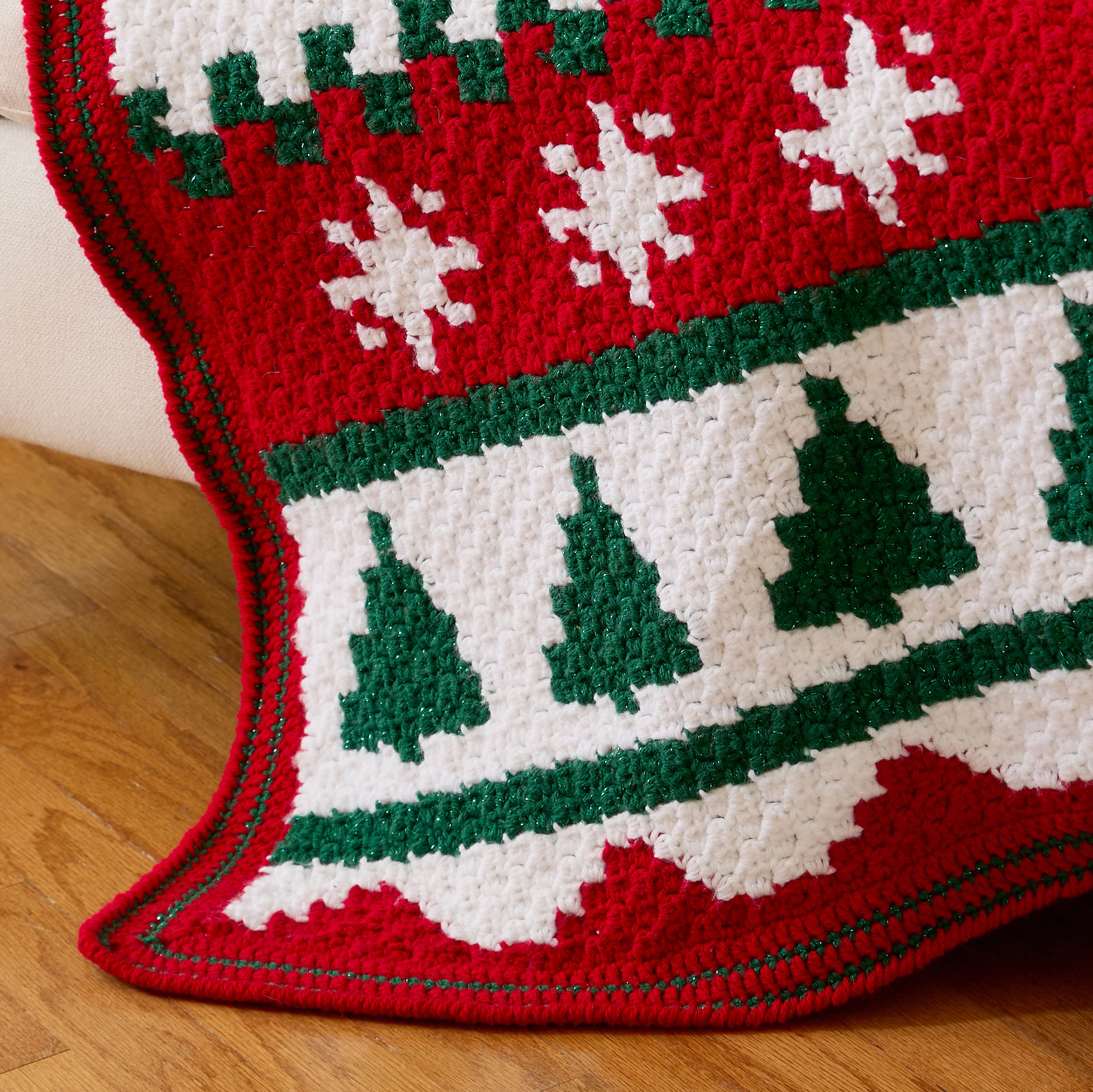 Yuletide Wishes Afghan - Image 5